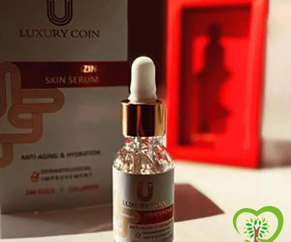 عکس سرم طلا لاکچری کوین