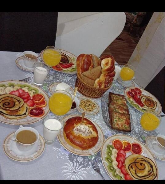 عکس صبحانه لاکچری