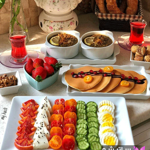 عکس یک صبحانه لاکچری