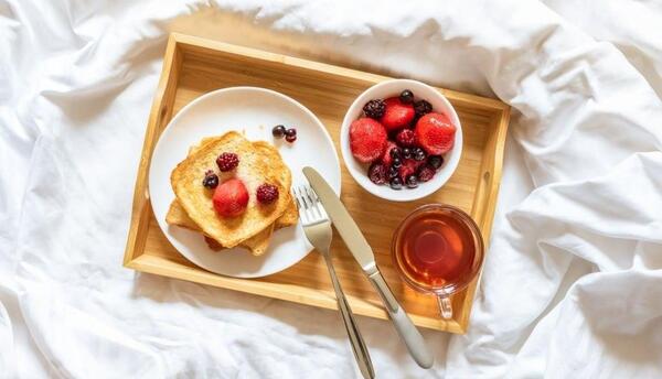عکس یک صبحانه لاکچری