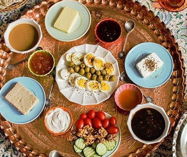 عکس یک صبحانه لاکچری