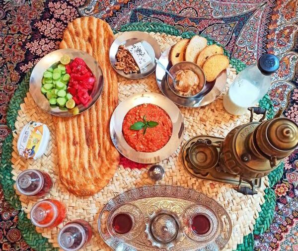 عکس یک صبحانه لاکچری