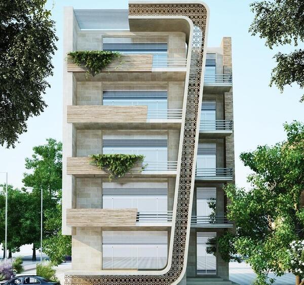 عکس نما ساختمان لاکچری
