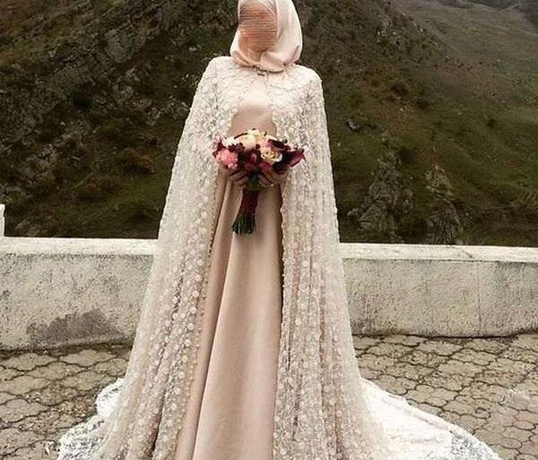 عکس لباس عروس باحجاب ایرانی