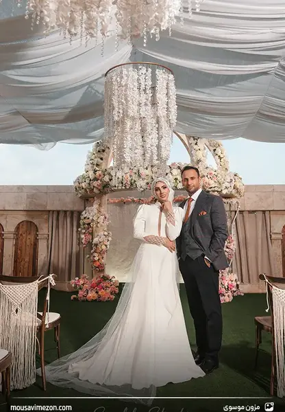 عکس لباس عروس باحجاب و زیبا