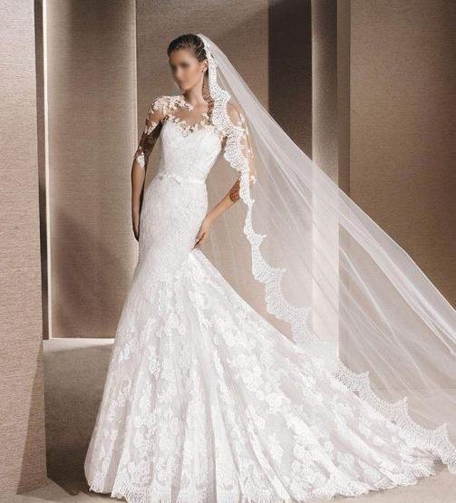 عکس لباس عروس مدل ماهی جدید
