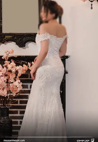 عکس لباس عروس مدل ماهی جدید