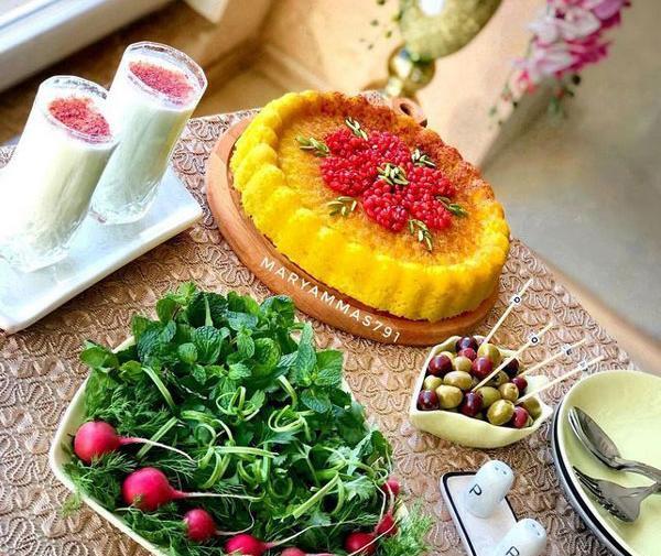 عکس میز شام لاکچری دونفره