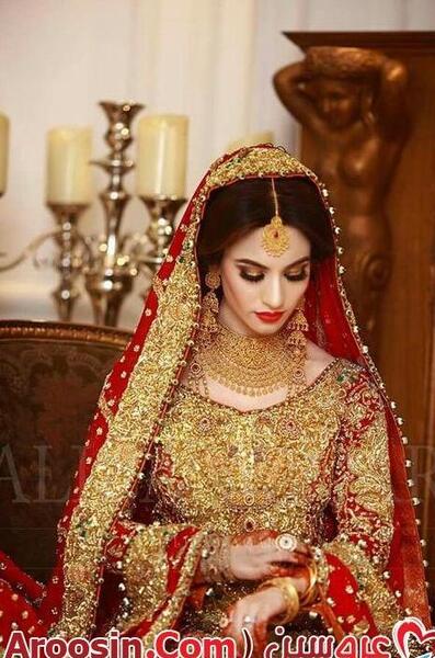 دانلود عکس لباس عروس هندی