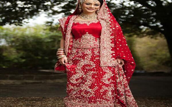 دانلود عکس لباس عروس هندی