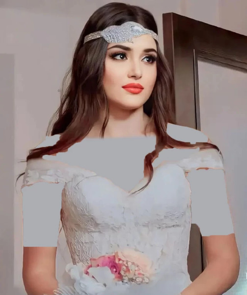 عکس هانده ارچل در لباس عروس