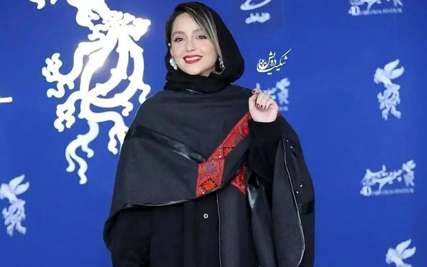 عکس نازنین بیاتی در لباس عروس