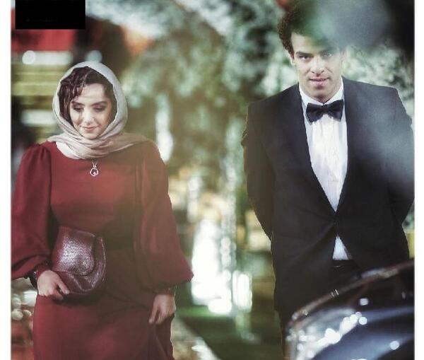 عکس نازنین بیاتی در لباس عروس