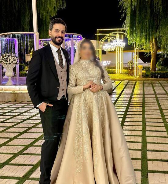 عکس لباس عروس نباتی جدید