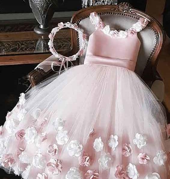 عکس لباس عروس بچه گانه نوزاد