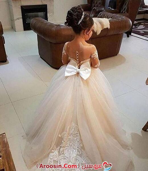 عکس نوزاد با لباس عروس