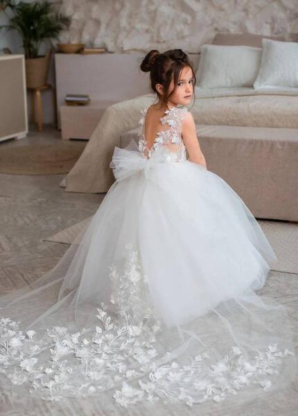 عکس لباس عروس بچه گانه مجلسی