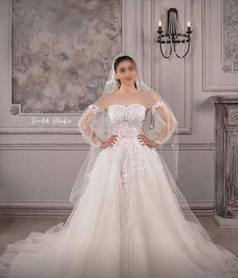 عکس لباس عروس مذهبی جدید