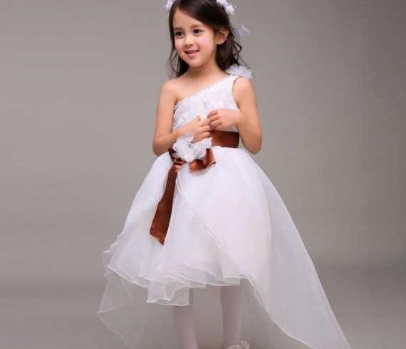 عکس لباس عروس بچه گانه کوتاه