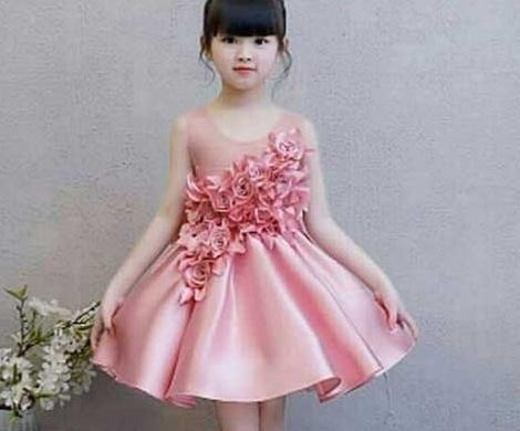 عکس لباس عروس بچه گانه کوتاه