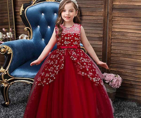 عکس لباس عروس بچه گانه کوتاه