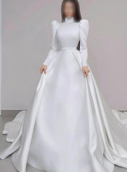 عکس مدل لباس عروس کره ای