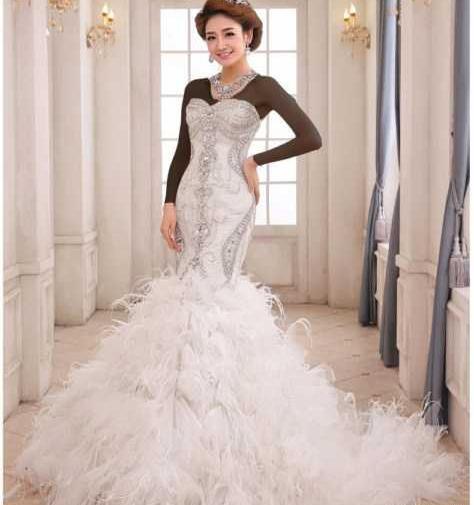عکس مدل لباس عروس کره ای