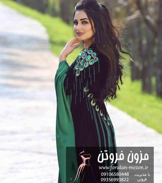 عکس لباس عروس کردی خوشگل