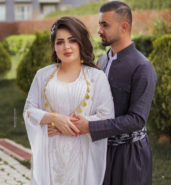 عکس لباس عروس کردی زیبا