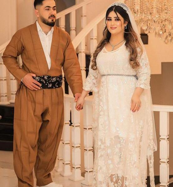 عکس لباس عروس کردی جدید