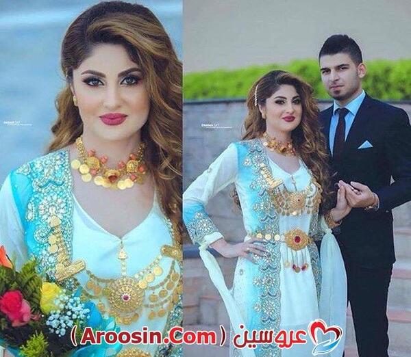 دانلود عکس لباس عروس کردی