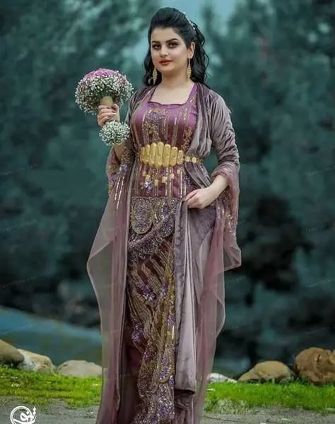 دانلود عکس لباس عروس کردی
