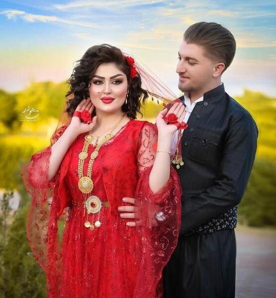 دانلود عکس لباس عروس کردی