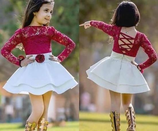 عکس لباس عروس بچه گانه خوشگل