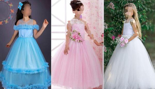عکس لباس عروس خوشگل بچه گانه