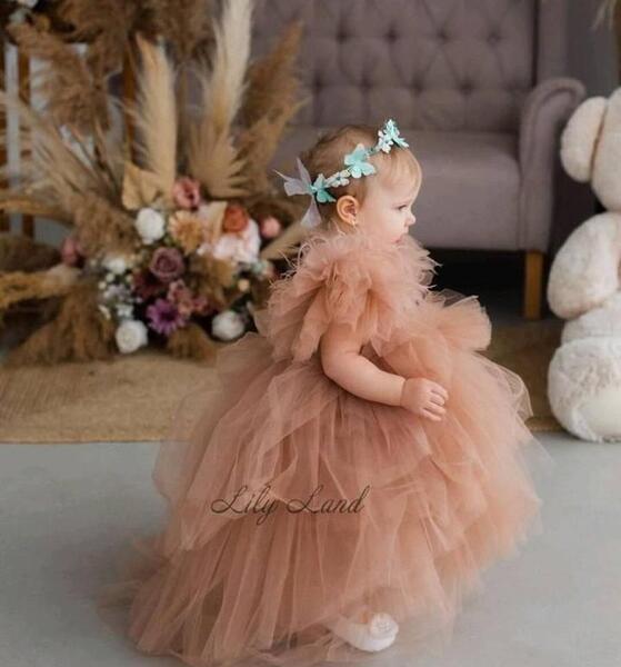 عکس لباس عروس سیندرلا بچه گانه