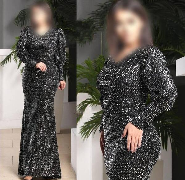 عکس عروس با لباس سیاه