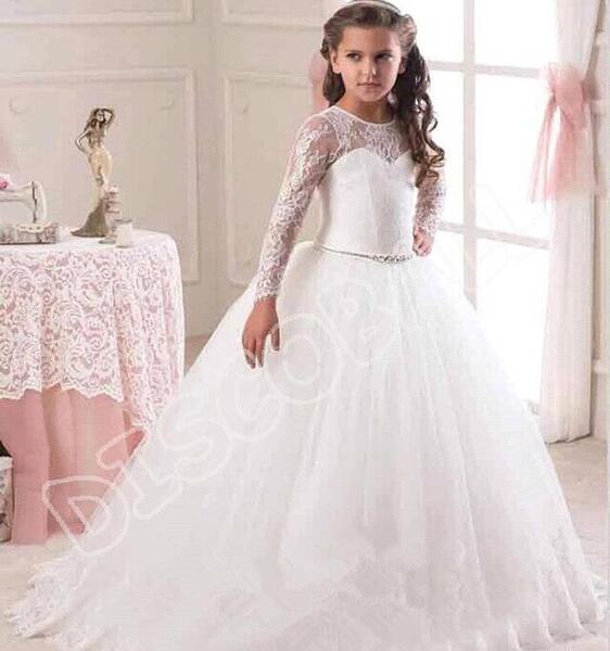 عکس لباس عروس رنگی بچه گانه