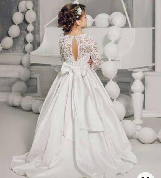 عکس لباس عروس دخترانه ۹ ساله