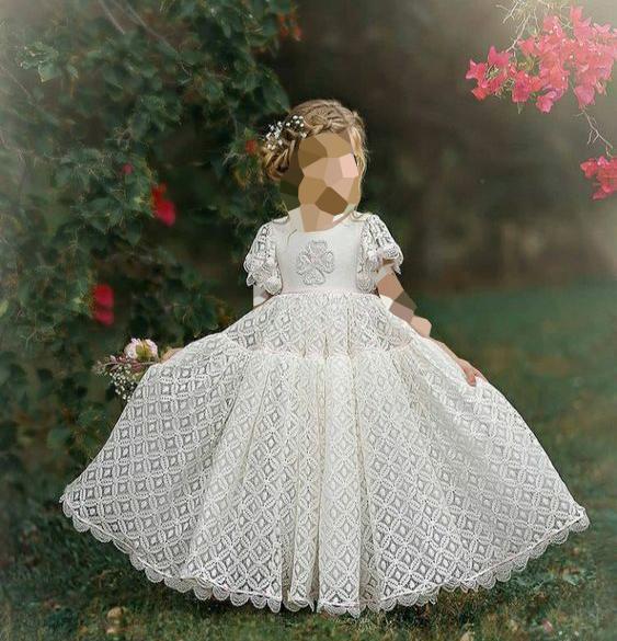 عکس لباس عروس دخترانه ۹ ساله