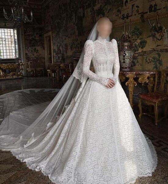 عکس لباس عروس خارجی شیک