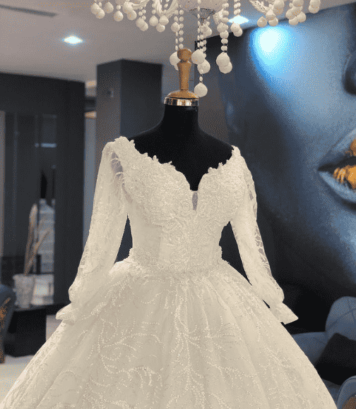 عکس های لباس عروس خیلی پف دار