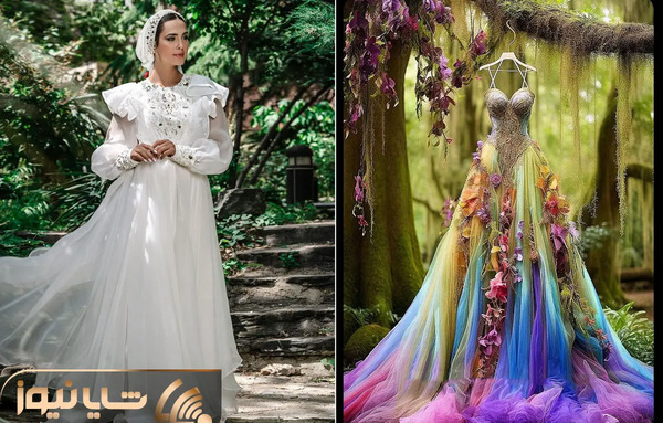 عکس لباس مجلسی عروس برای عقد