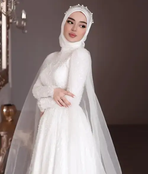 عکس لباس مجلسی عروس برای عقد