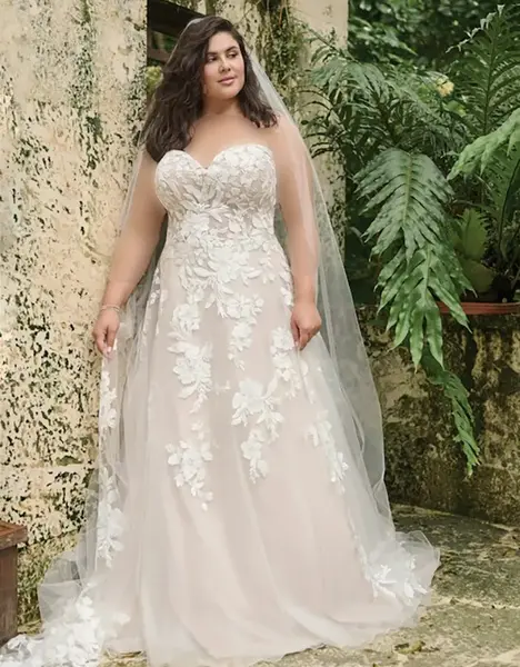 عکس لباس عروس دختر چاق