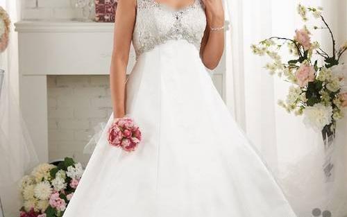 عکس لباس عروس برای افراد چاق