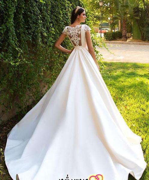 عکس لباس عروس برای عروس چاق
