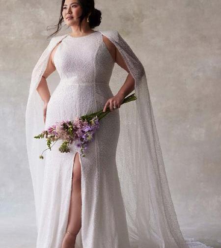 عکس لباس عروس برای عروس چاق
