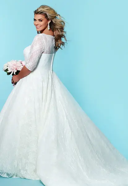 عکس لباس عروس برای عروس چاق