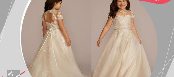 عکس مدل لباس عروس بچه گانه جدید